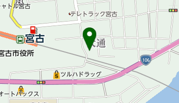 中野整骨院の地図画像