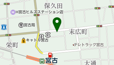 高田魚店の地図画像