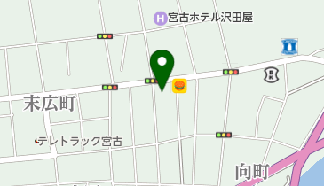 おかずやの地図画像