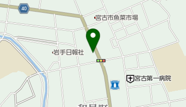 宮古つり吉の地図画像