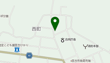 有限会社福島電気の地図画像