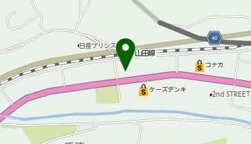 ナナ動物病院の地図画像