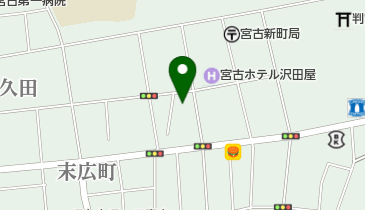 カットハウス25の地図画像