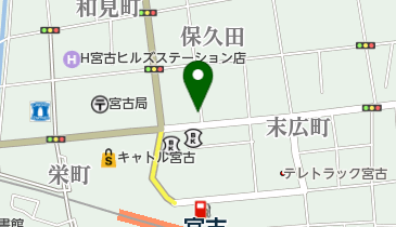 髪の仕立て屋の地図画像