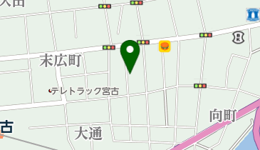 スワン美容室の地図画像