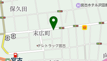 中屋米穀店の地図画像