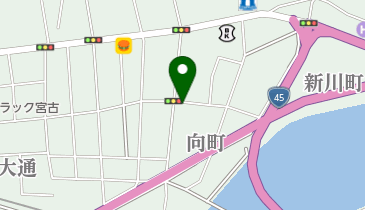三浦米穀店の地図画像