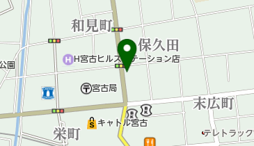 ホビーショップささきの地図画像