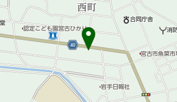 増川洋裁店の地図画像