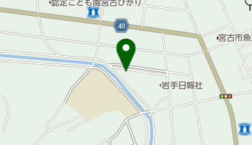 旭湯の地図画像