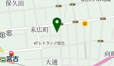 福島湯の地図画像