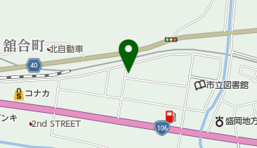 アカシヤ理容室の地図画像