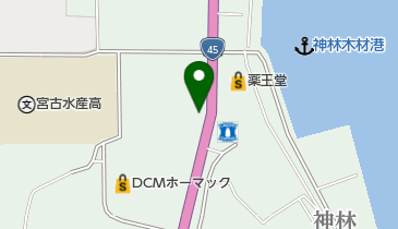 カットルームピュアの地図画像