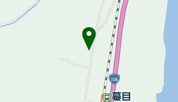 白ばら理容所の地図画像