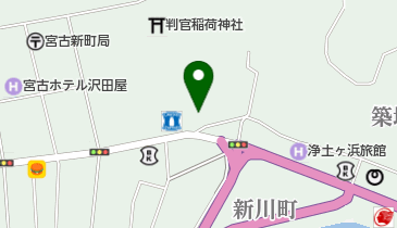 理容フクカワの地図画像