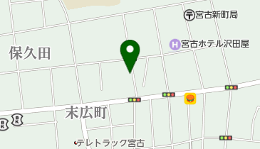 理容ささきの地図画像