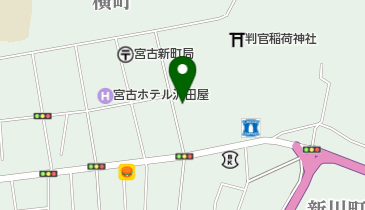 八兵衛屋会館の地図画像