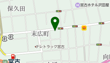 宇都宮麹屋の地図画像