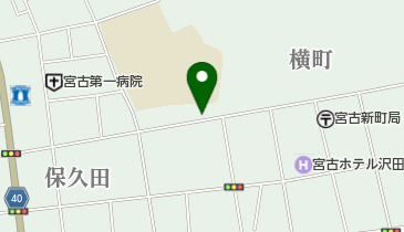 宮古地区広域行政組合 宮古市消防団 第3分団屯所の地図画像