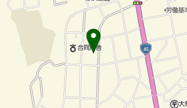 上山公民館の地図画像