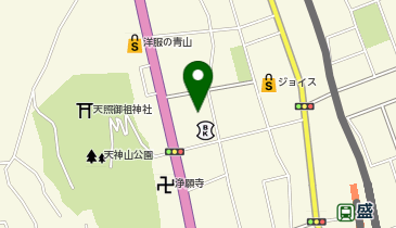 小野光魚店の地図画像