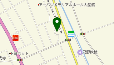 カトリック大船渡教会の地図画像