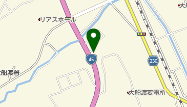 日本キリスト教団大船渡教会の地図画像