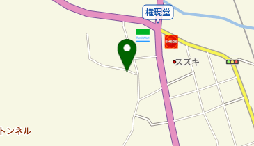 天理教盛分教会の地図画像