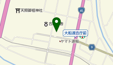 白洋舍ランドリーの地図画像