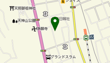 さかり中央通り商店街振興組合の地図画像