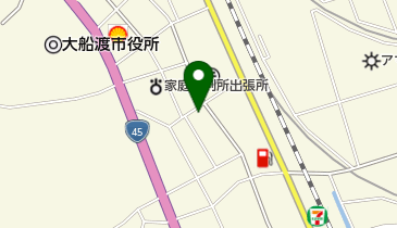 アイビー化粧品大船渡営業所の地図画像