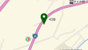 日産プリンス岩手販売株式会社大船渡店の地図画像