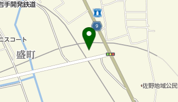 有限会社山本車体の地図画像