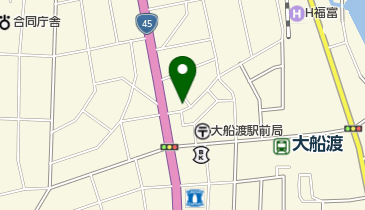 大船渡スタジオの地図画像