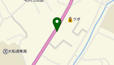 ヨコハマタイヤ北東北販売株式会社大船渡営業所の地図画像