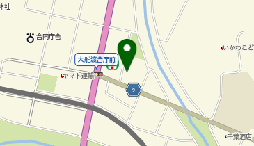 イーグルショップ大船渡店の地図画像