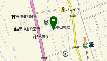 伊勢時計店の地図画像