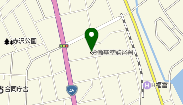 大船渡労働基準監督署の地図画像