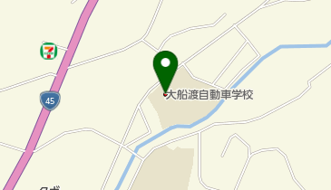 大船渡市消防団 第8分団 第2部屯所の地図画像