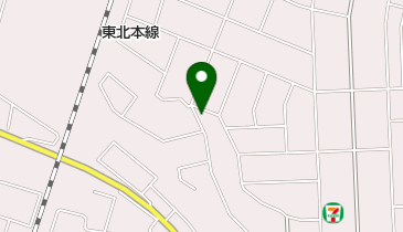 浅沢公民館の地図画像