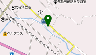 中西金物店の地図画像