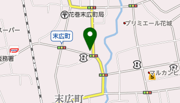 大川原美容院の地図画像