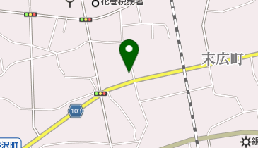 若松氷店の地図画像
