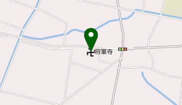 将軍寺の地図画像