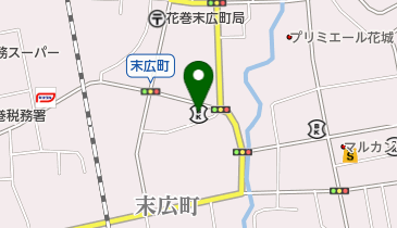 はなしんローンプラザの地図画像