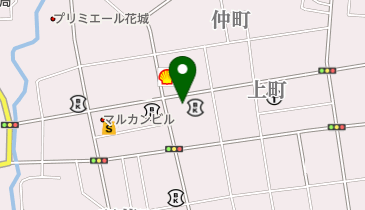 花広の地図画像