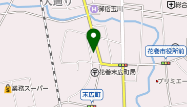 小原提灯店の地図画像