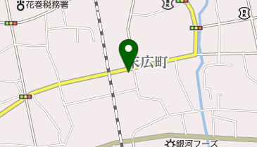 たかせ釣具店の地図画像