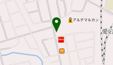 あいどる美容室の地図画像