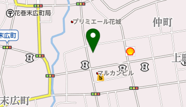 おきも文具店の地図画像